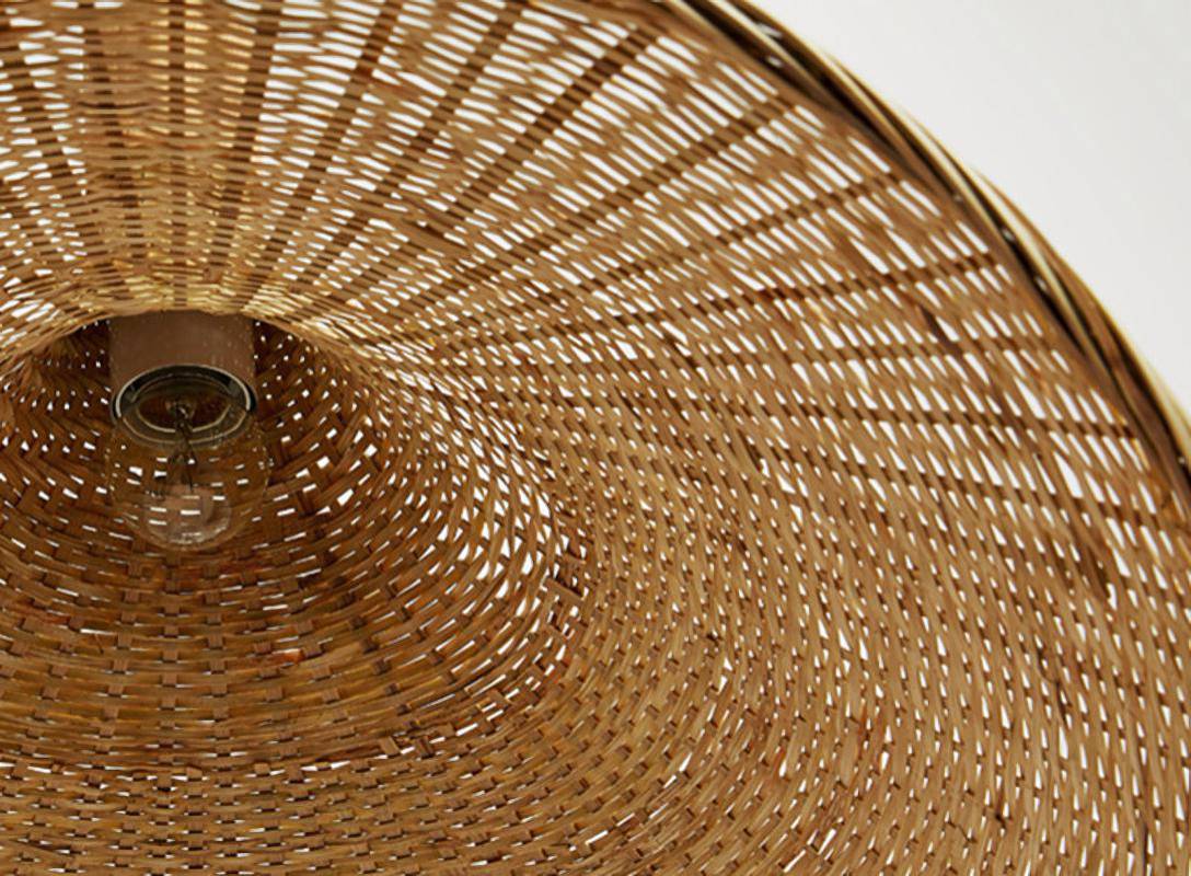 Hand Woven Bamboo Lamp Lise Luxury