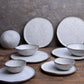 White Leaf - Dinner Set