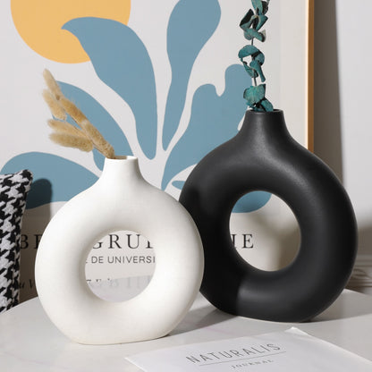 Jazzy Janet circular Vase