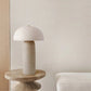 Ceramic Tera mushroom lamp