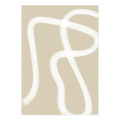 Boho Matisse posters beige white