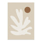 Boho Matisse posters beige white
