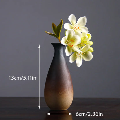 retro wabi sabi vase
