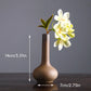 retro wabi sabi vase