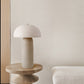 Ceramic Tera mushroom lamp