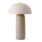 Ceramic Tera mushroom lamp
