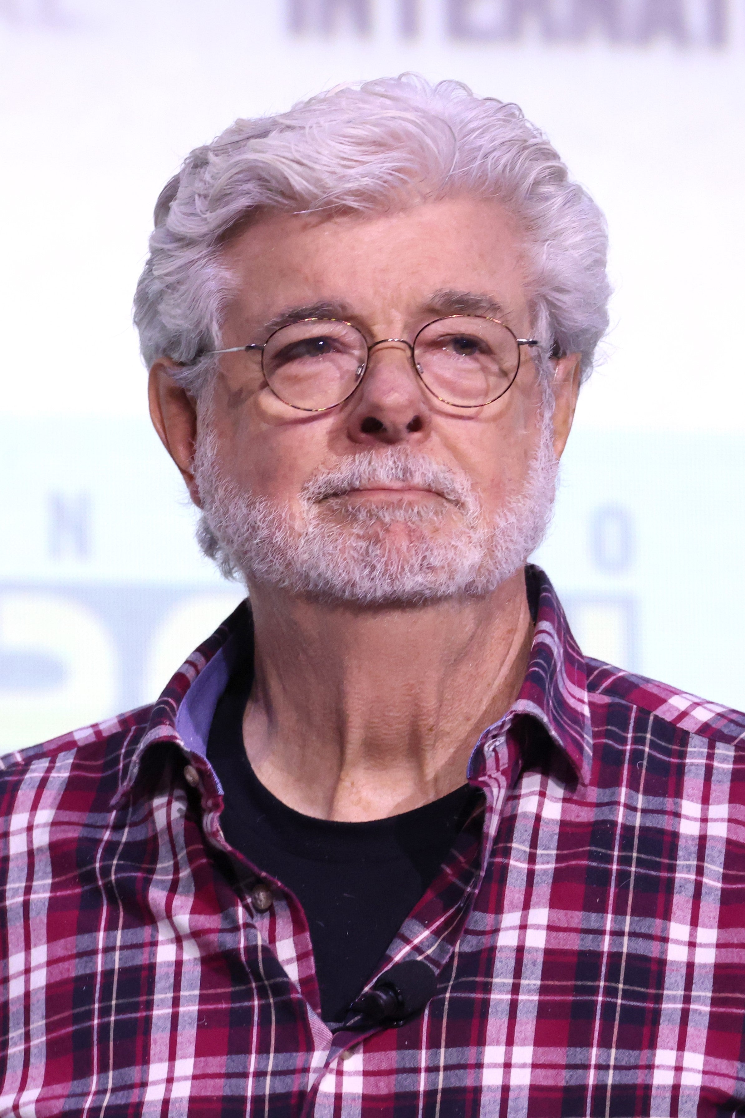 George Lucas speaking about the museum at San Diego Comic-Con in July 2025