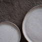 Speckled White Stoneware Dinner Set