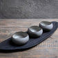 Organic Bowls Pebble handcrafted ceramic bowls with a natural vitrified surface