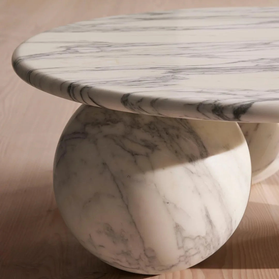 Marble side tables