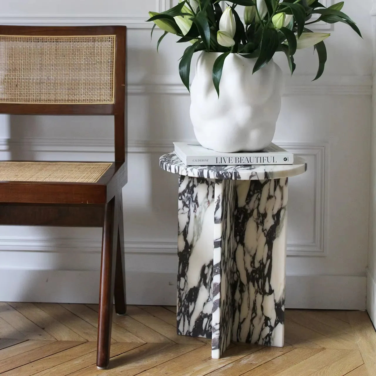 Marble Sphere Coffee Table