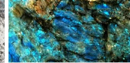 Lemurian Blue natural stone sample