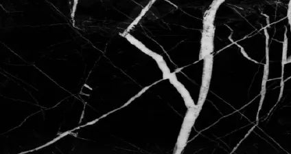 Nero Marquina natural stone sample