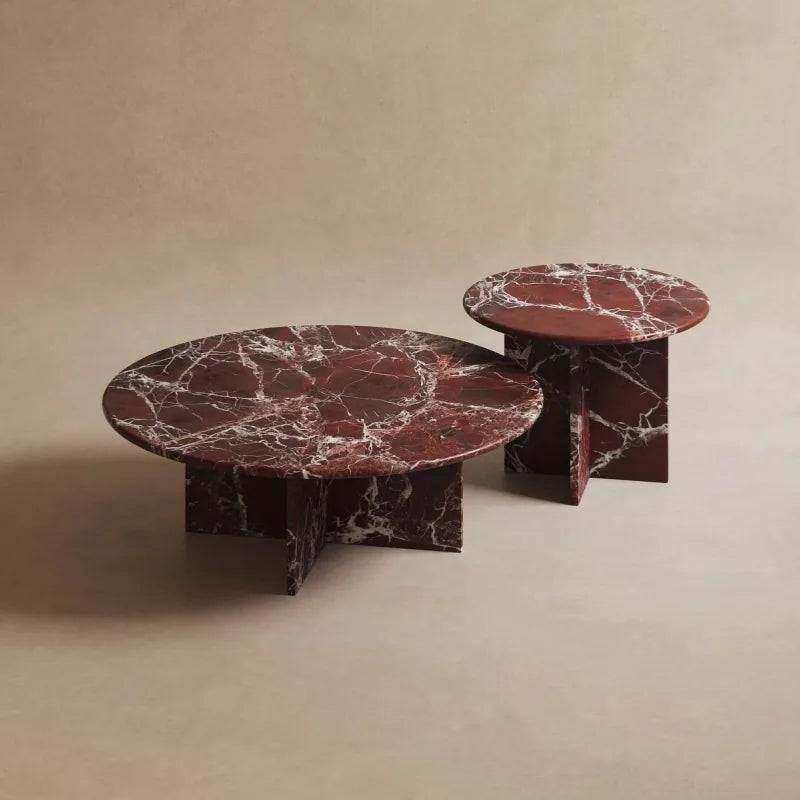 Marble console tables