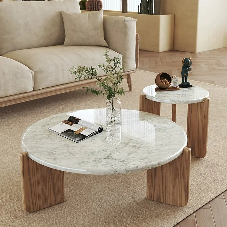 Minimalist Marble Coffee Table