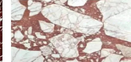 Bulgari Red natural stone sample