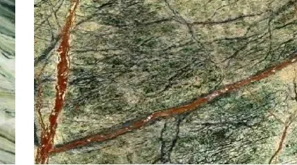 Rainforest Green natural stone sample